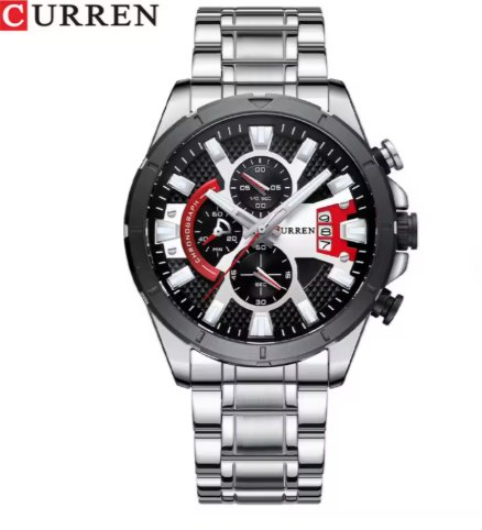 Carbon pattern + aggressive circular design, black/gray/red contrast gives a stealth → attack transition feel Gives powerful, tactical, control-center vibe